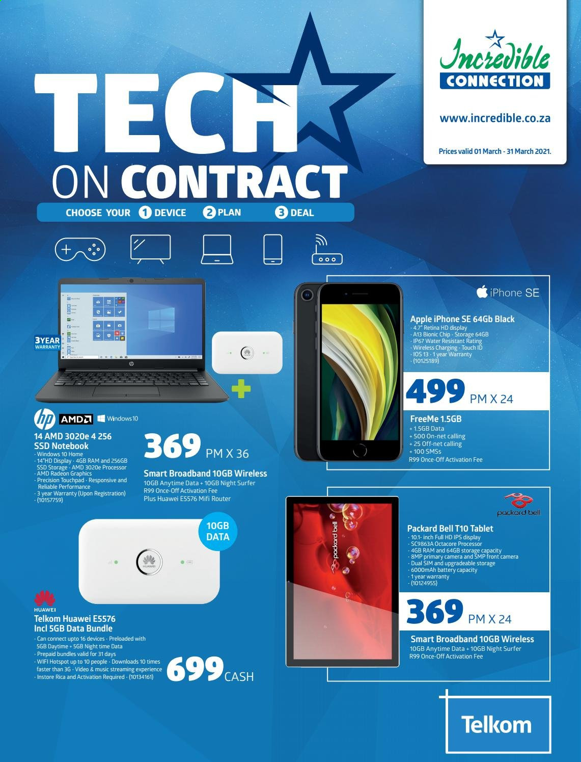 Incredible Connection specials - 01/03/2021 - 31/03/2021. Page 1