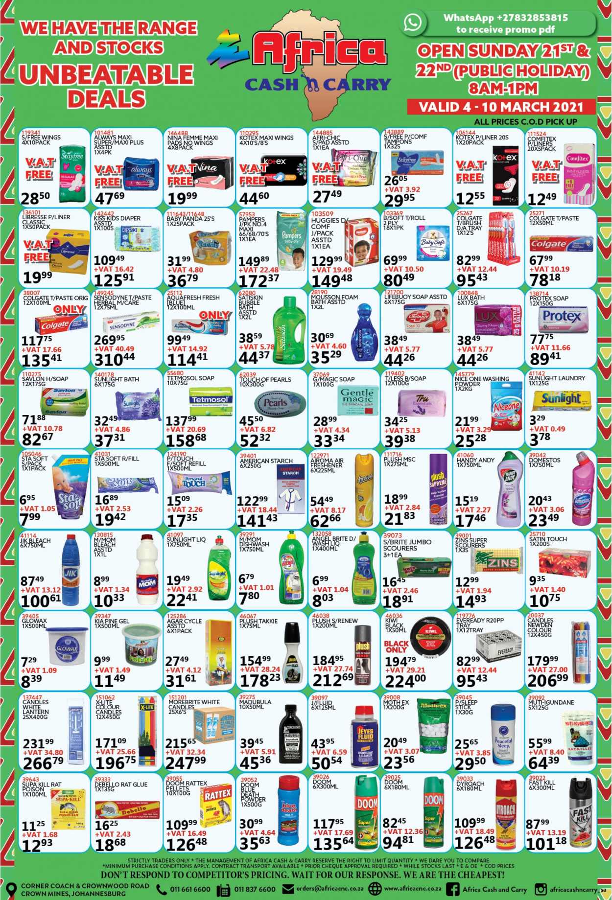 Africa Cash & Carry specials - 04/03/2021 - 10/03/2021. Page 5