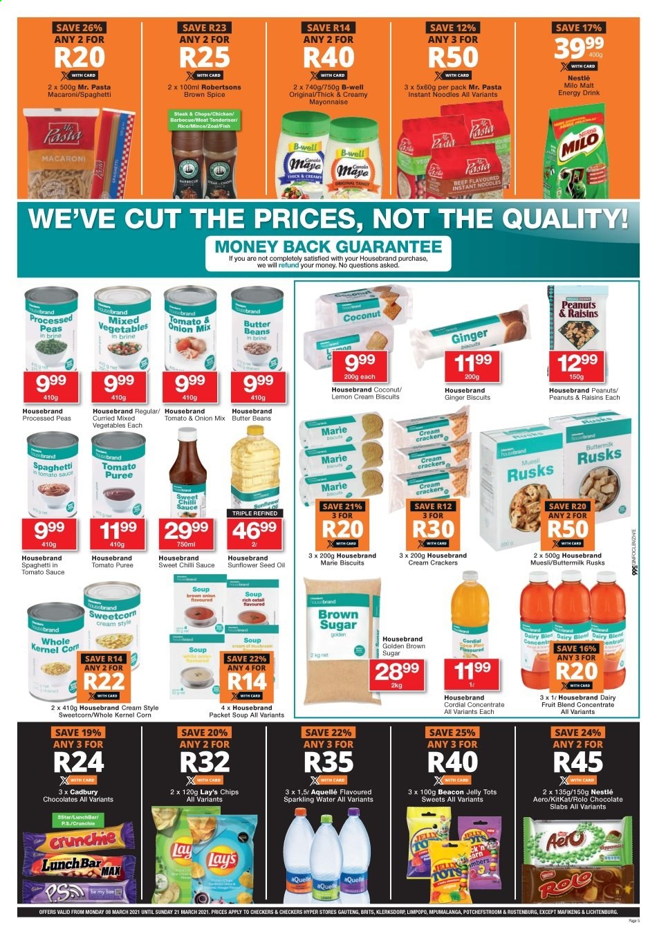 Checkers specials - 08/03/2021 - 21/03/2021. Page 5