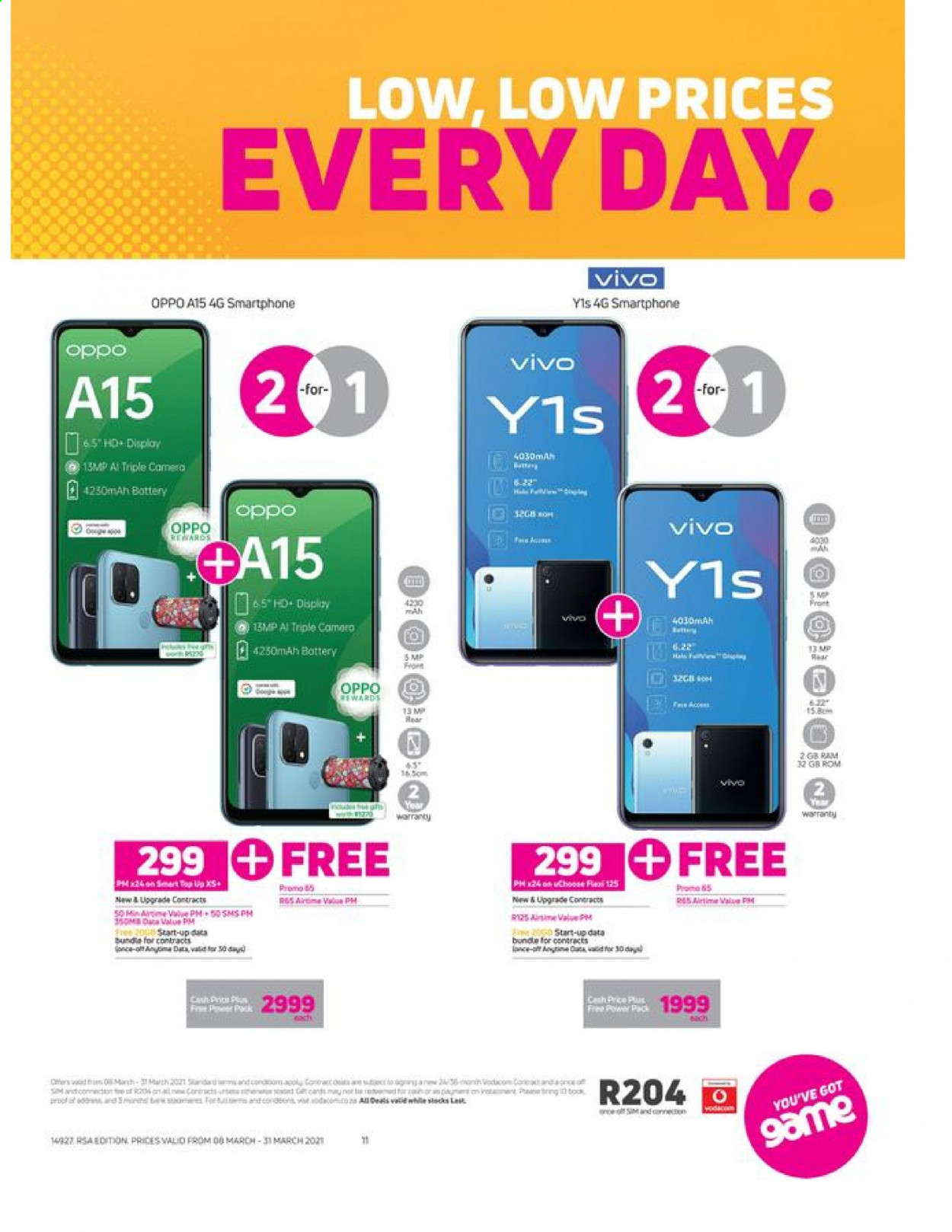 Game specials - 08/03/2021 - 31/03/2021. Page 11