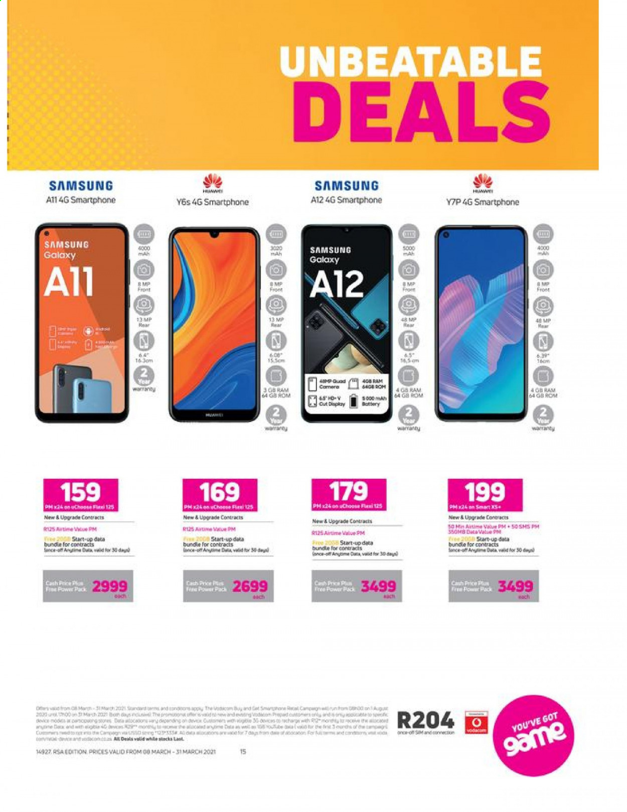 Game specials - 08/03/2021 - 31/03/2021. Page 15
