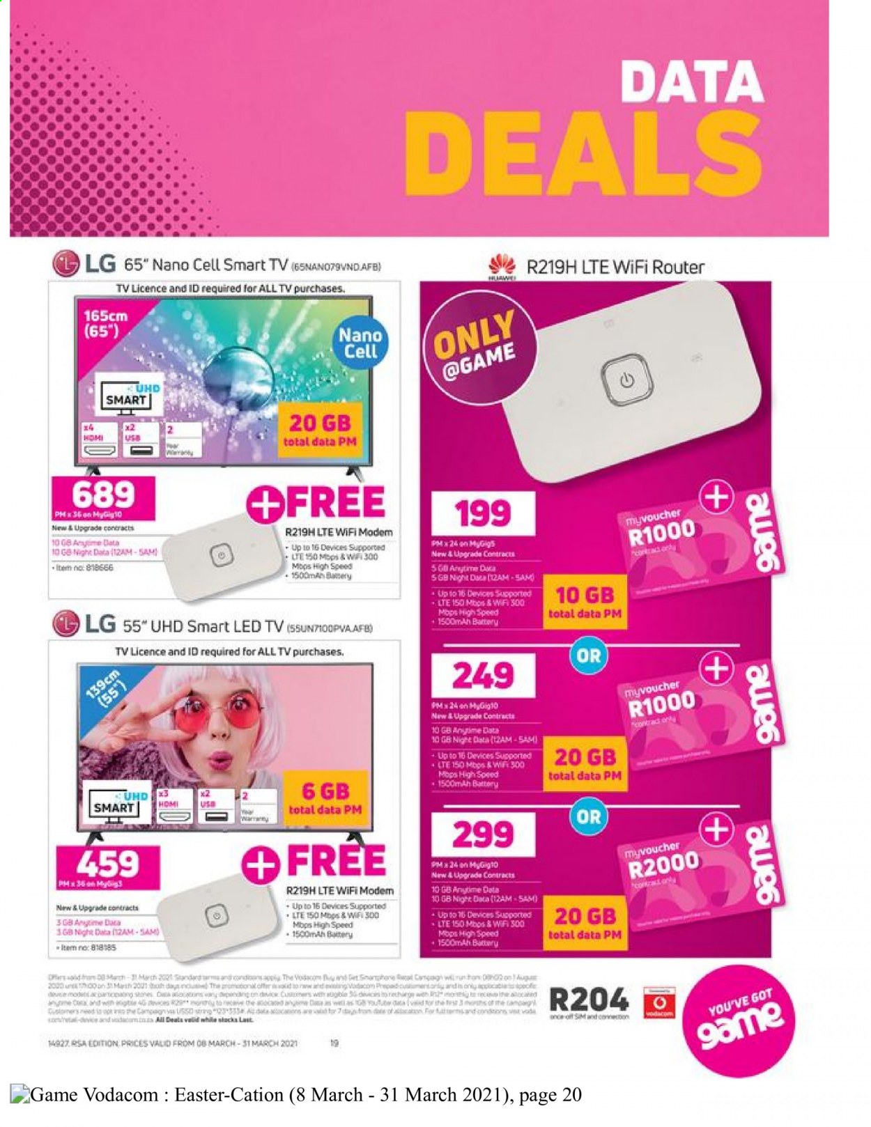Game specials - 08/03/2021 - 31/03/2021. Page 19