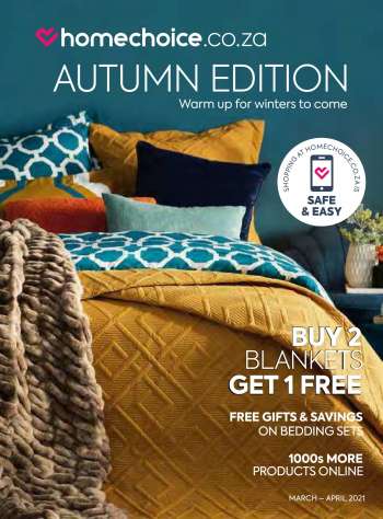 HomeChoice catalogue  - 03.01.2021 - 04.30.2021.