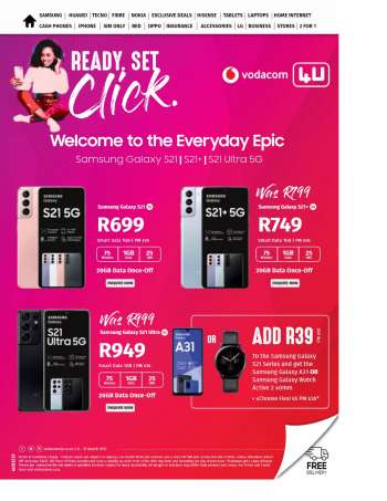 Vodacom catalogue  - 03.08.2021 - 03.31.2021.