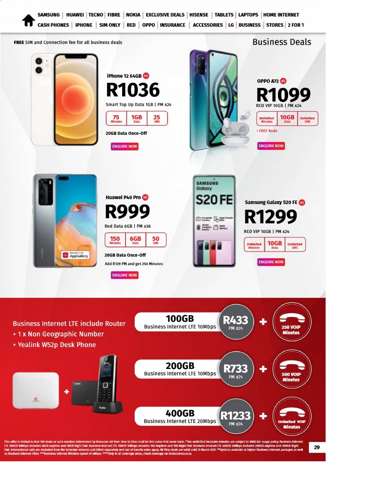 Vodacom specials - 08/03/2021 - 31/03/2021. Page 29