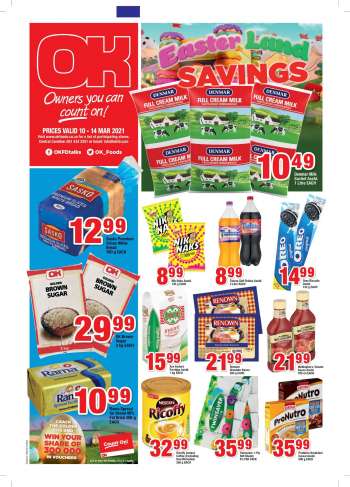 OK Foods catalogue  - 03.10.2021 - 03.14.2021.