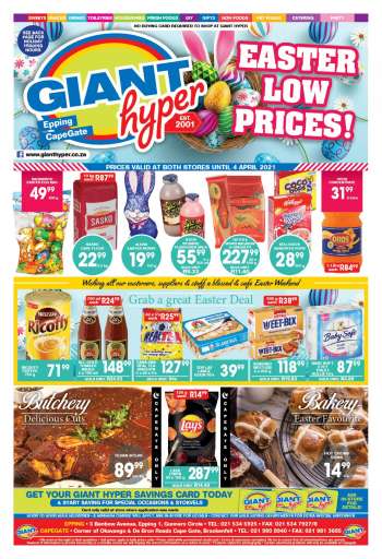 Giant Hyper catalogue  - 03.10.2021 - 04.04.2021.