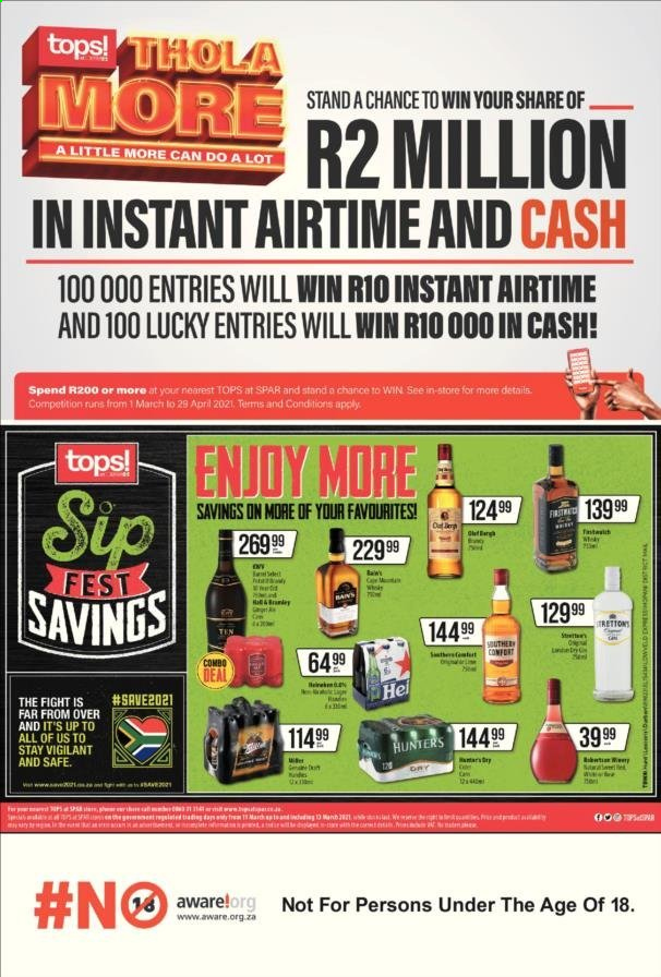 TOPS at SPAR specials - 11/03/2021 - 13/03/2021. Page 1