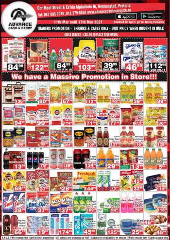 Advance Cash & Carry catalogue  - 03.11.2021 - 03.17.2021.
