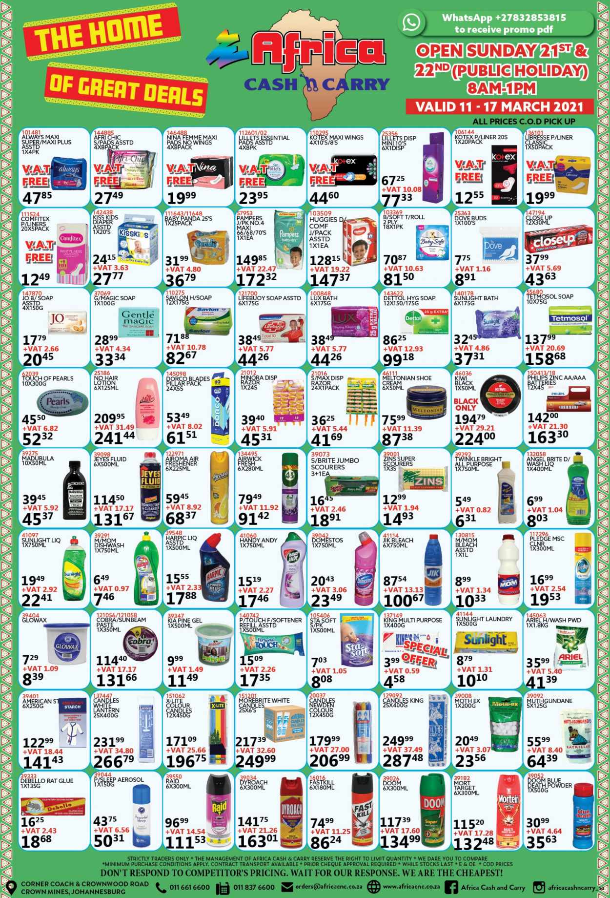 Africa Cash & Carry specials - 11/03/2021 - 17/03/2021. Page 6