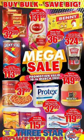 Three Star Cash and Carry catalogue  - 03.10.2021 - 03.16.2021.