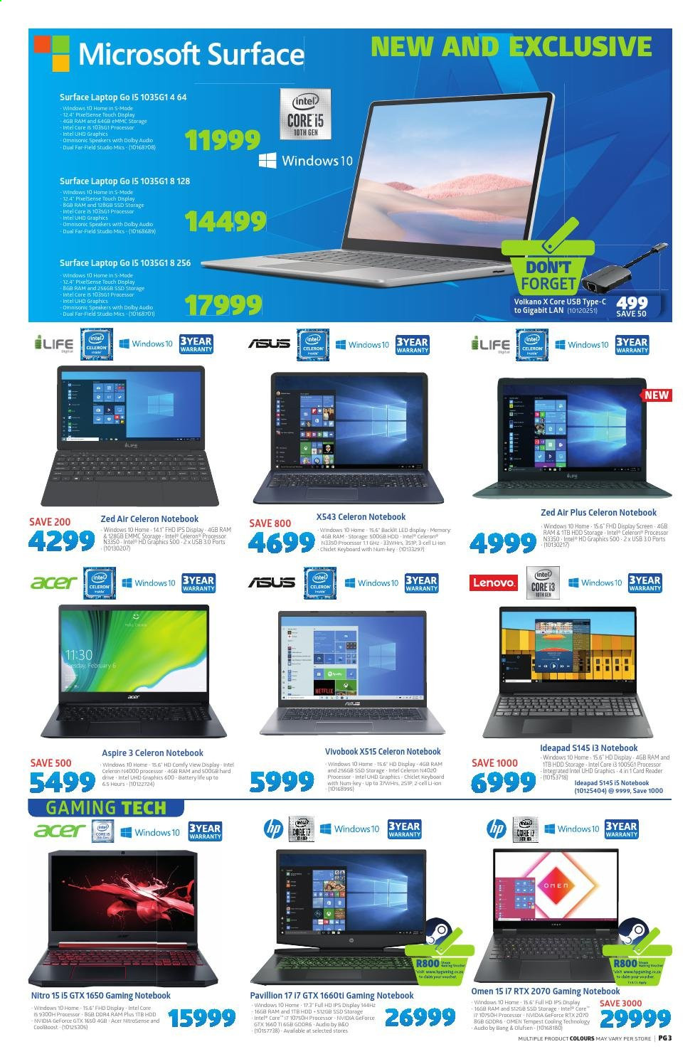 Incredible Connection specials - 12/03/2021 - 22/03/2021. Page 3