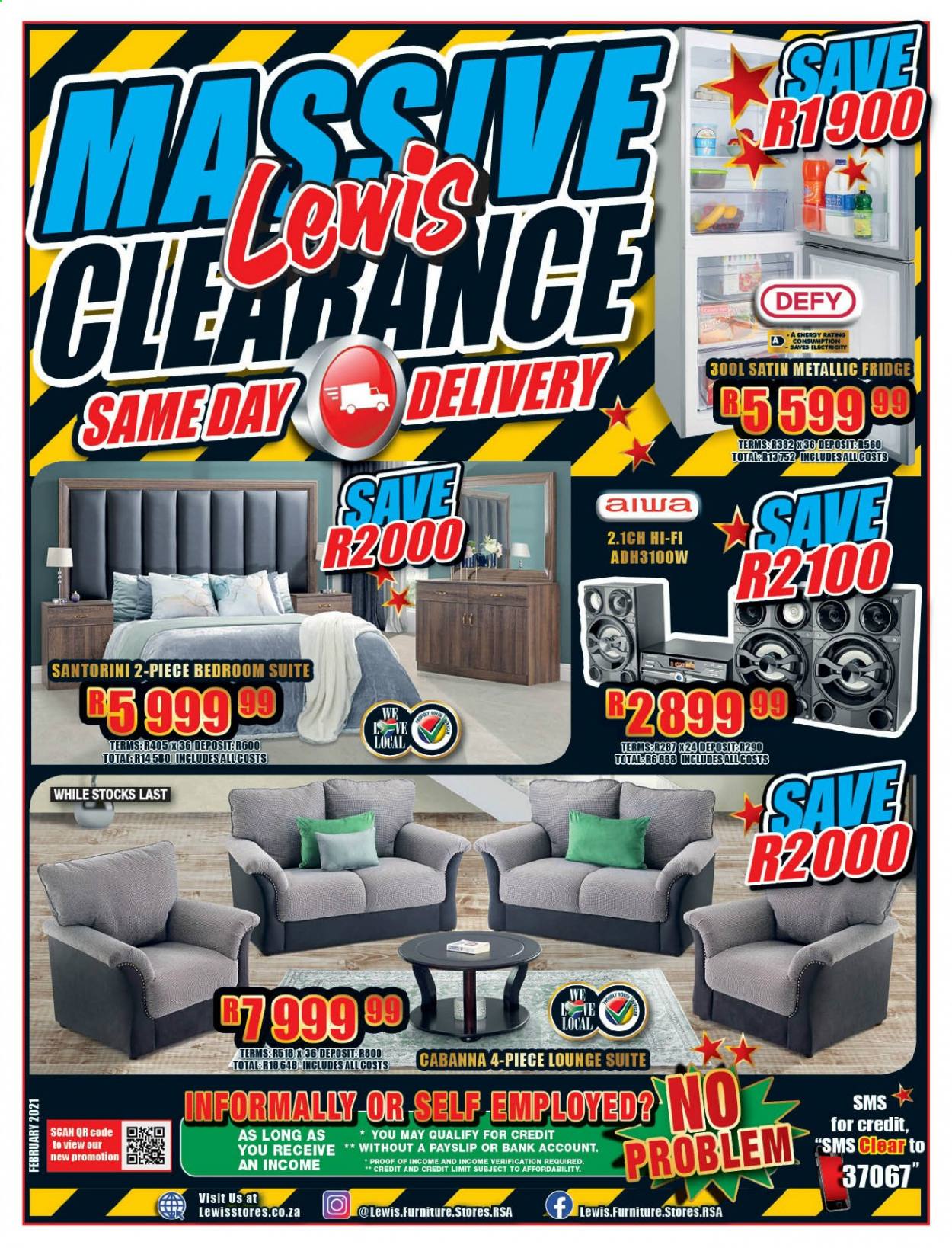 Lewis specials - 23/02/2021 - 08/04/2021. Page 1