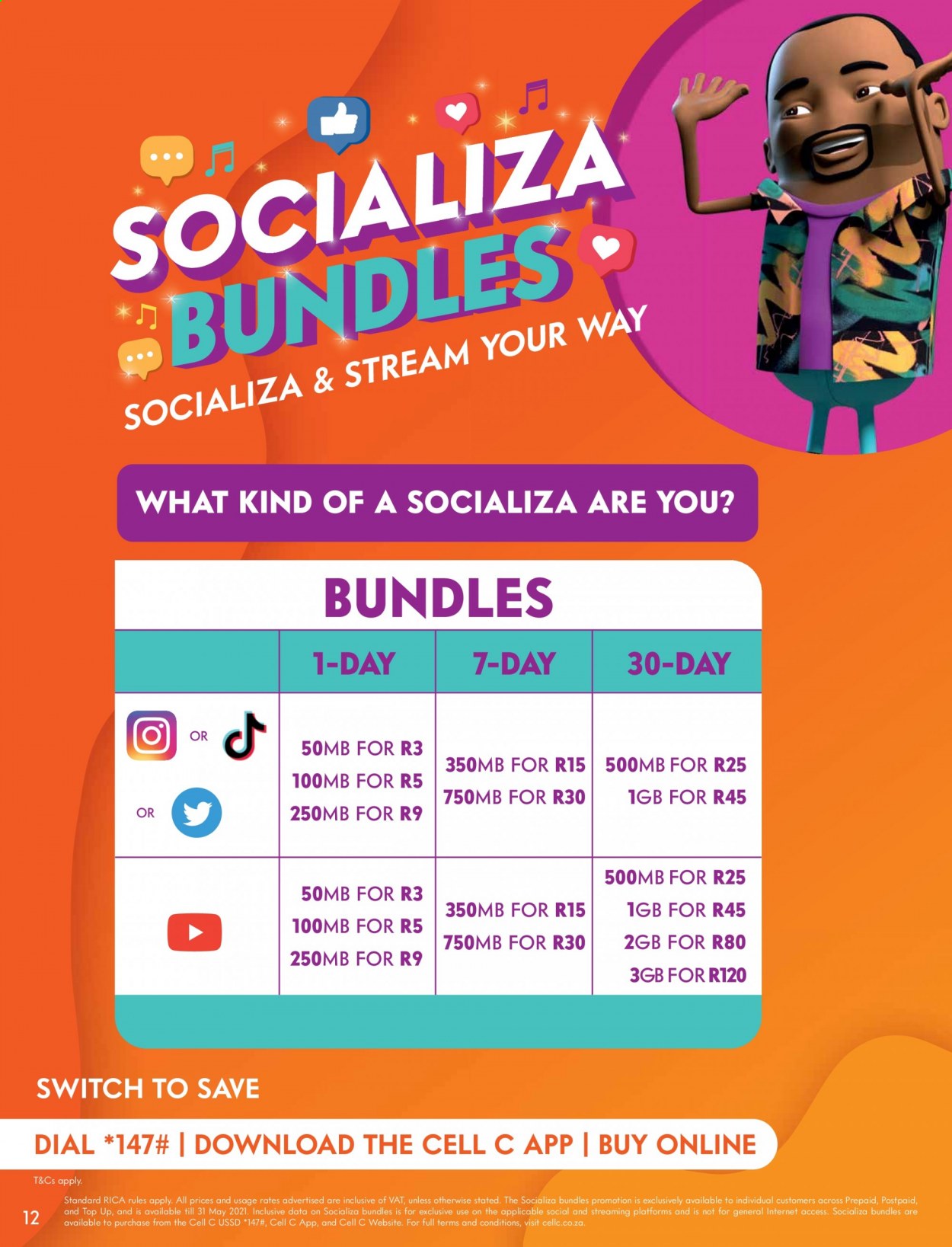 Cell C specials - 16/03/2021 - 27/04/2021. Page 12