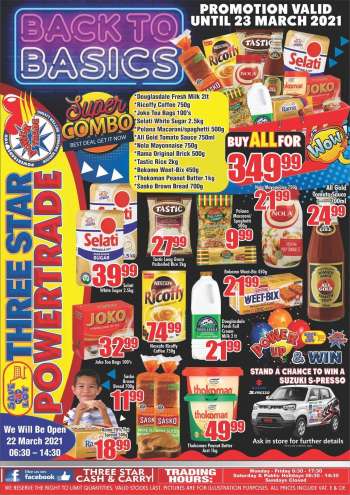 Three Star Cash and Carry catalogue  - 03.17.2021 - 03.23.2021.