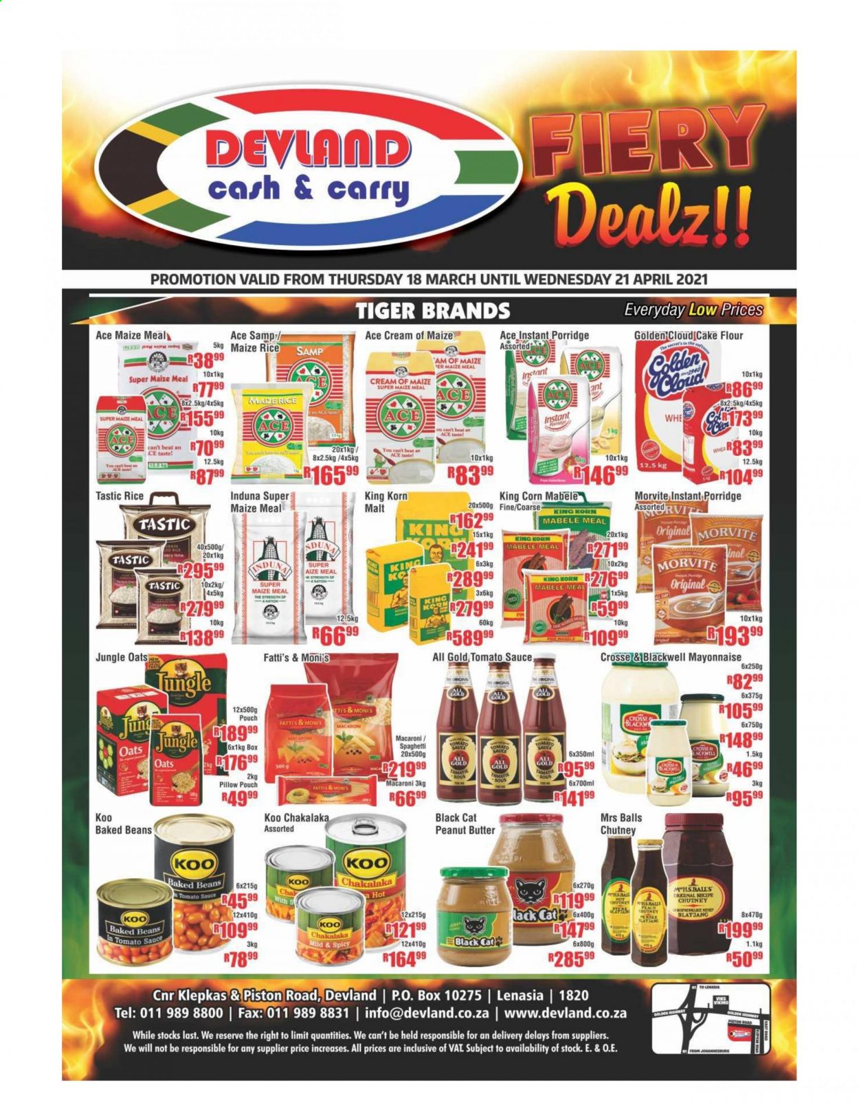 Devland specials - 18/03/2021 - 21/04/2021. Page 1