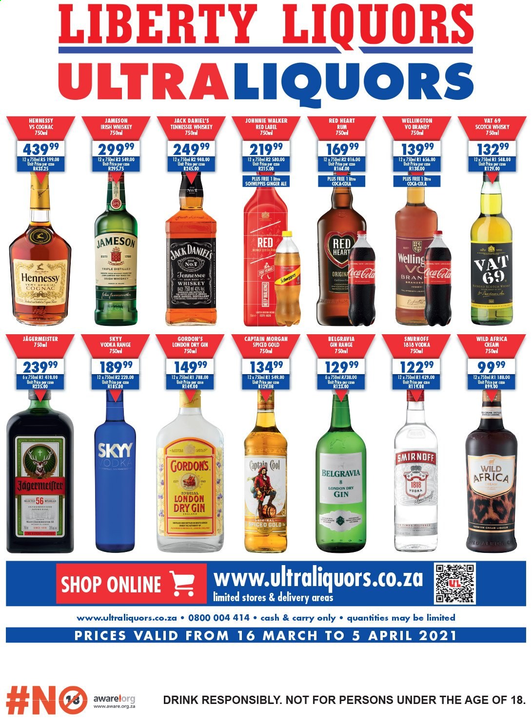 Liberty Liquors specials - 16/03/2021 - 05/04/2021. Page 1
