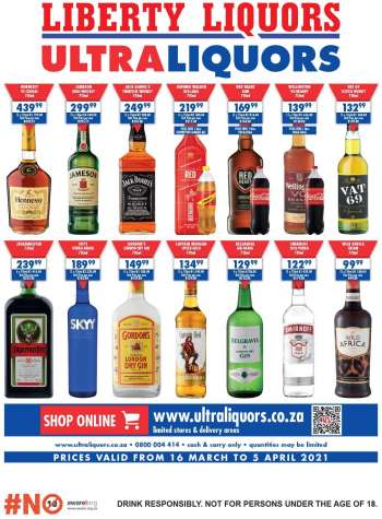 Liberty Liquors catalogue  - 03.16.2021 - 04.05.2021.