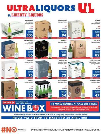 Ultra Liquors catalogue  - 03.16.2021 - 04.05.2021.