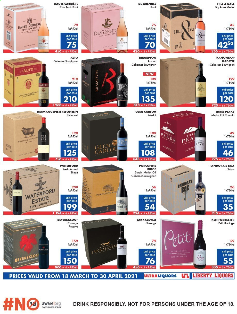 Ultra Liquors specials - 16/03/2021 - 05/04/2021. Page 3