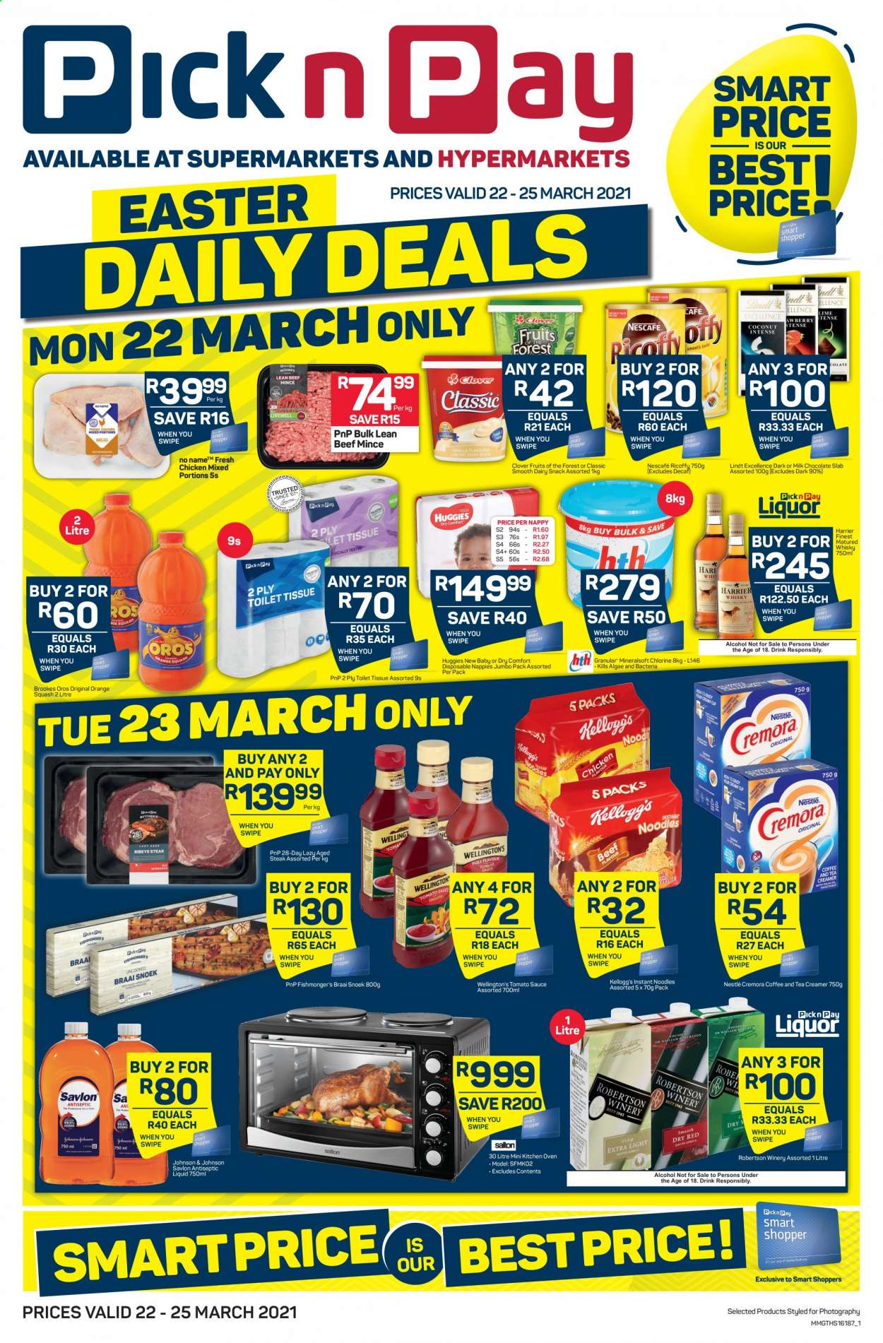Pick n Pay specials - 22/03/2021 - 25/03/2021. Page 1