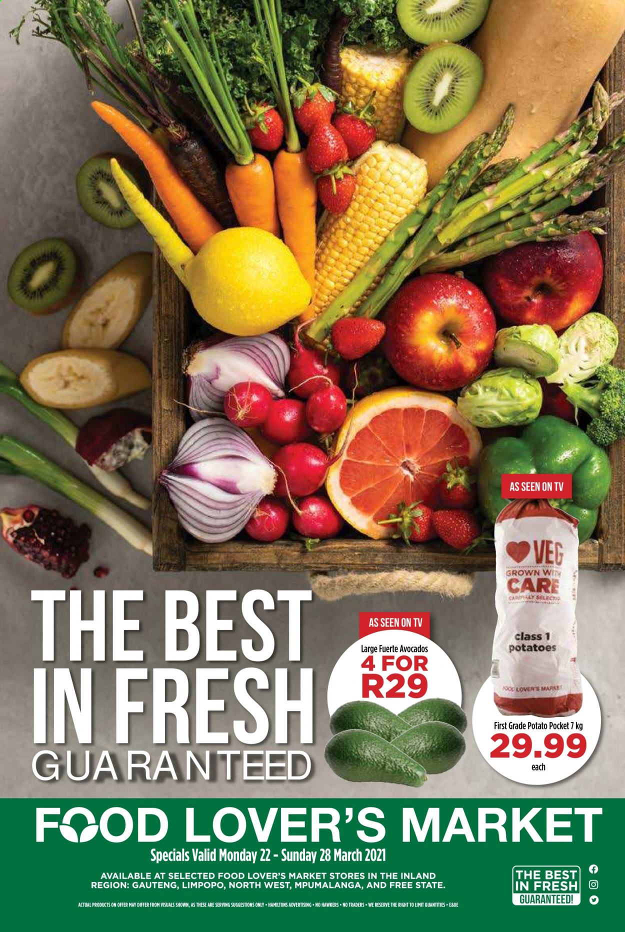 Food Lover's Market specials - 22/03/2021 - 28/03/2021. Page 1