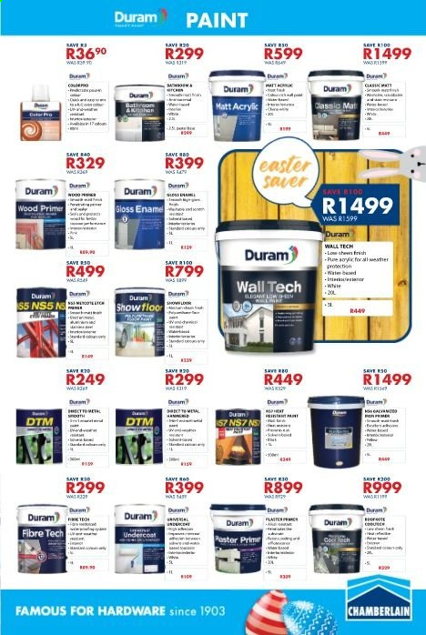 Chamberlain specials - 19/03/2021 - 11/04/2021. Page 7
