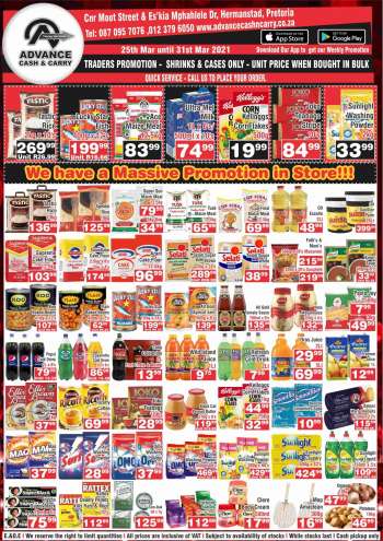 Advance Cash & Carry catalogue  - 03.25.2021 - 03.31.2021.