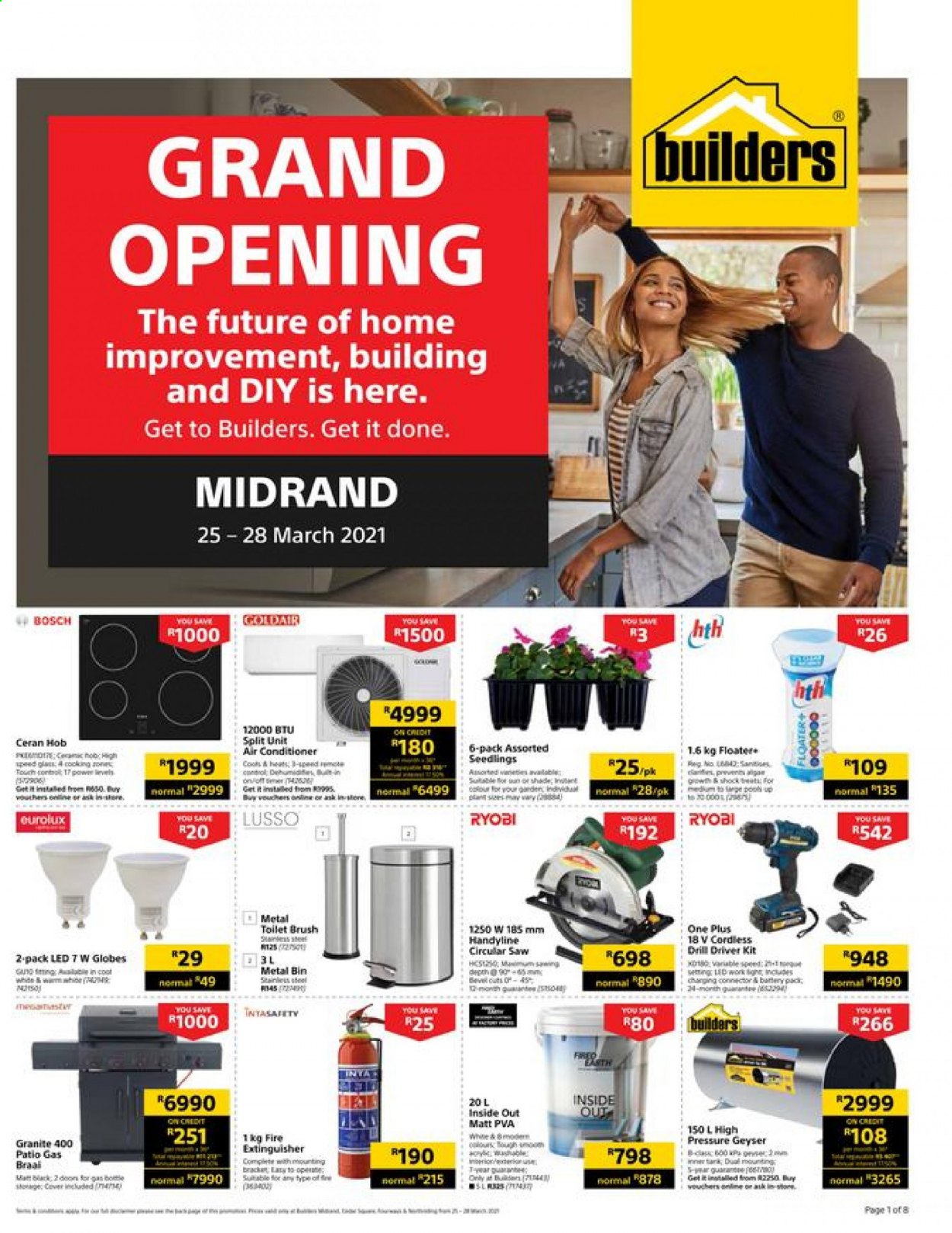 Builders specials - 25/03/2021 - 28/03/2021. Page 1