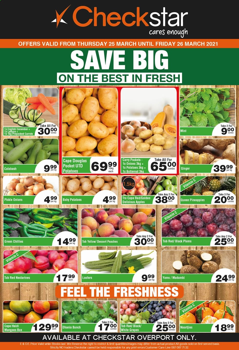 Checkstar specials - 25/03/2021 - 26/03/2021. Page 1