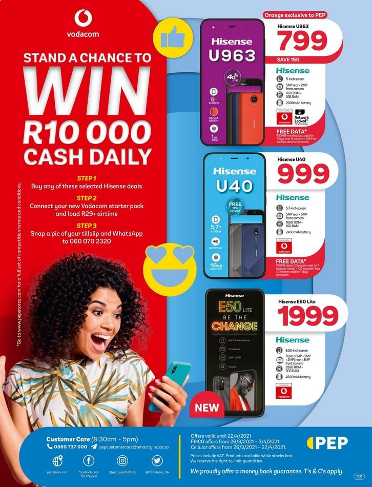 PEP Stores specials - 26/03/2021 - 22/04/2021. Page 12