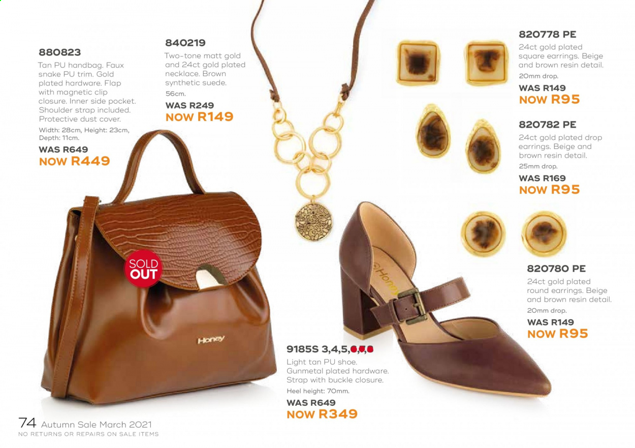 Honey specials - 27/03/2021 - 27/03/2021. Page 76
