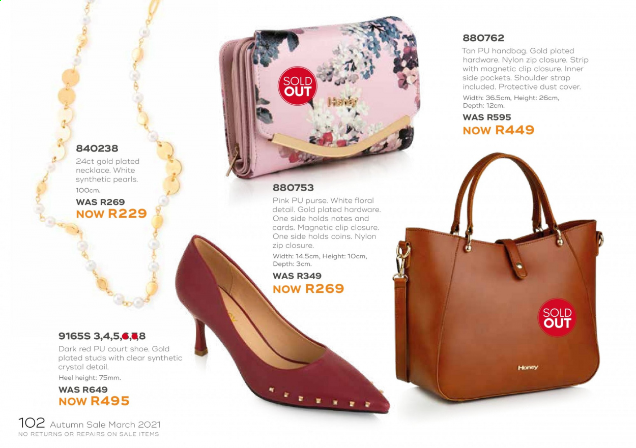 Honey specials - 27/03/2021 - 27/03/2021. Page 104