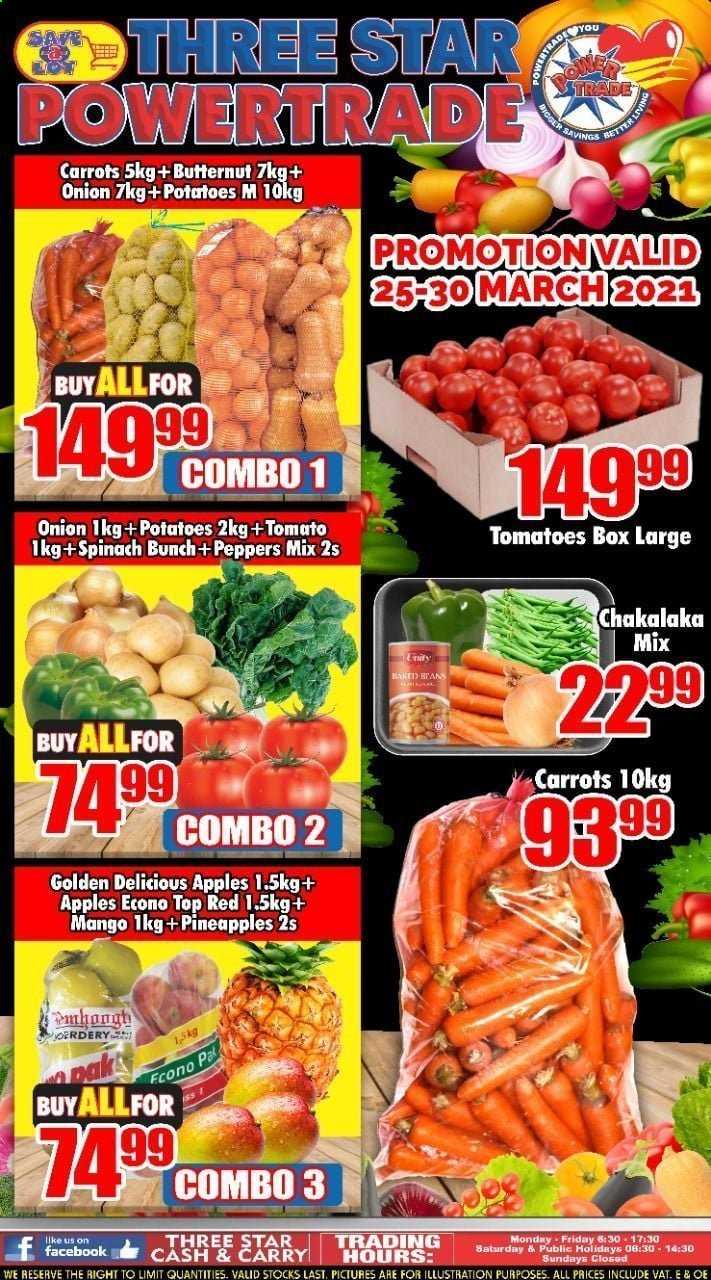 Three Star Cash and Carry specials - 25/03/2021 - 30/03/2021. Page 1