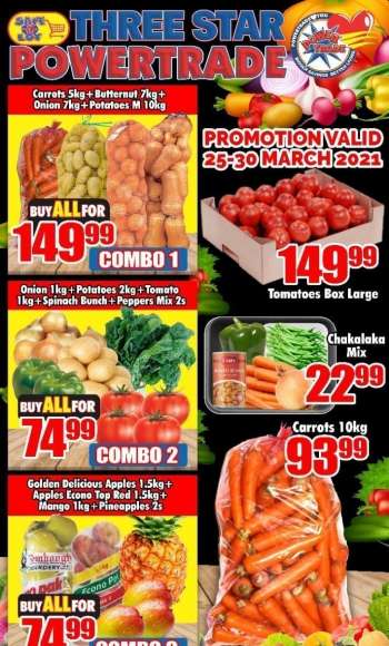 Three Star Cash and Carry catalogue  - 03.25.2021 - 03.30.2021.