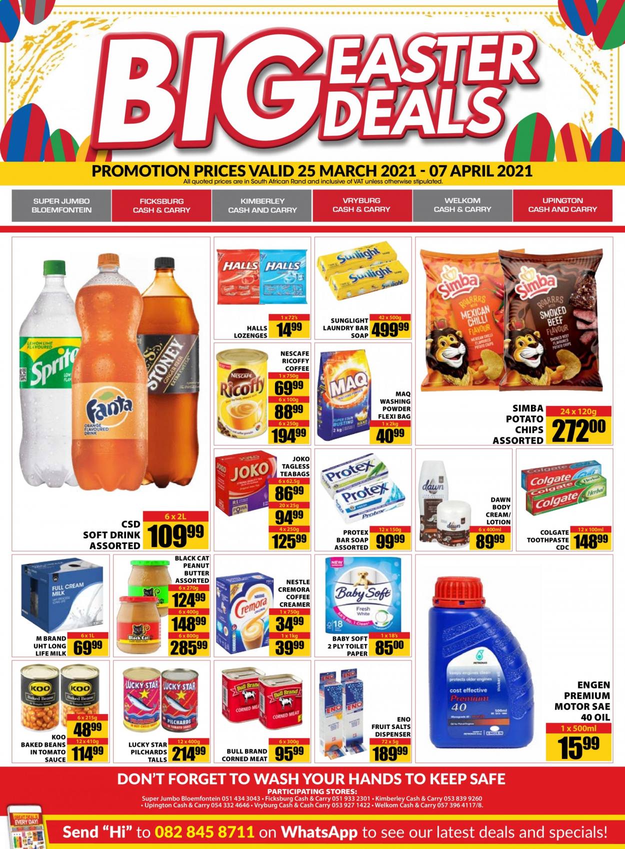 Jumbo Cash & Carry specials - 25/03/2021 - 07/04/2021. Page 1
