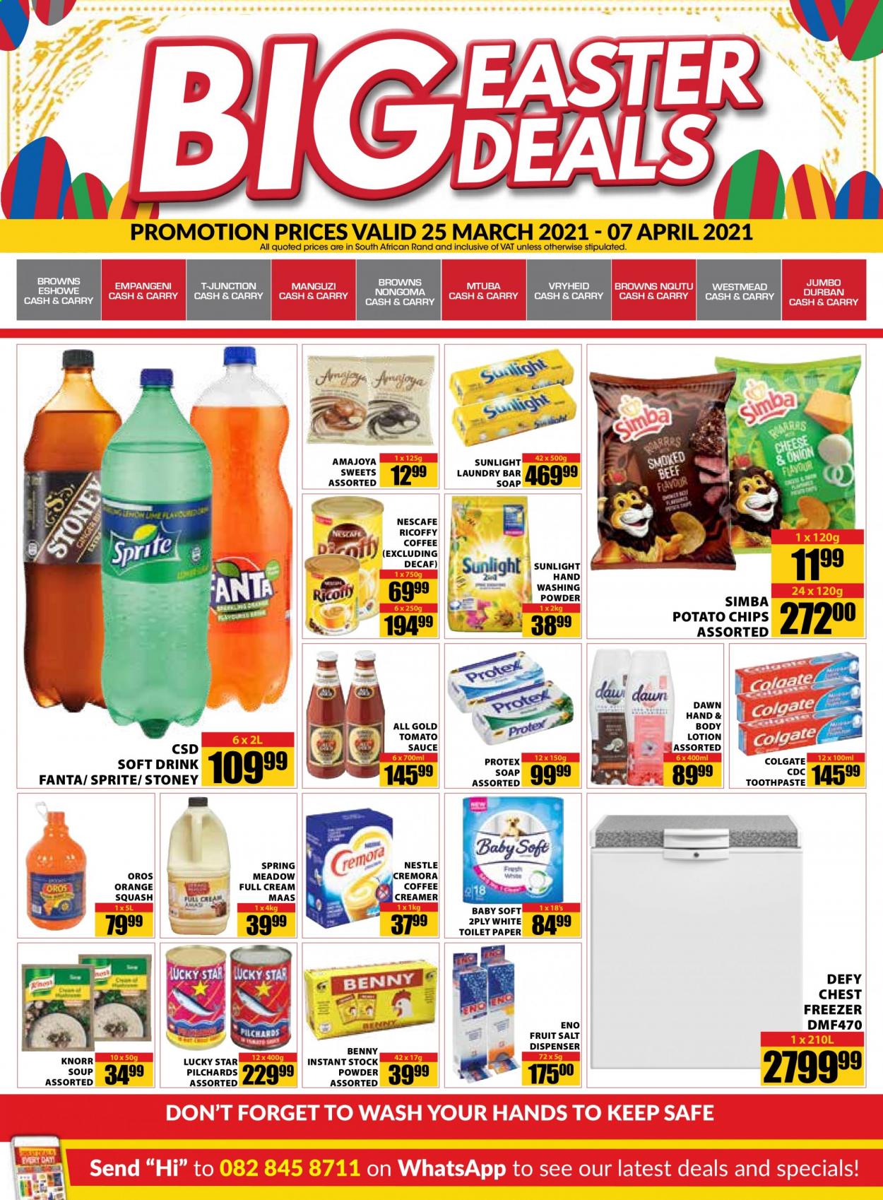 Jumbo Cash & Carry specials - 25/03/2021 - 07/04/2021. Page 1