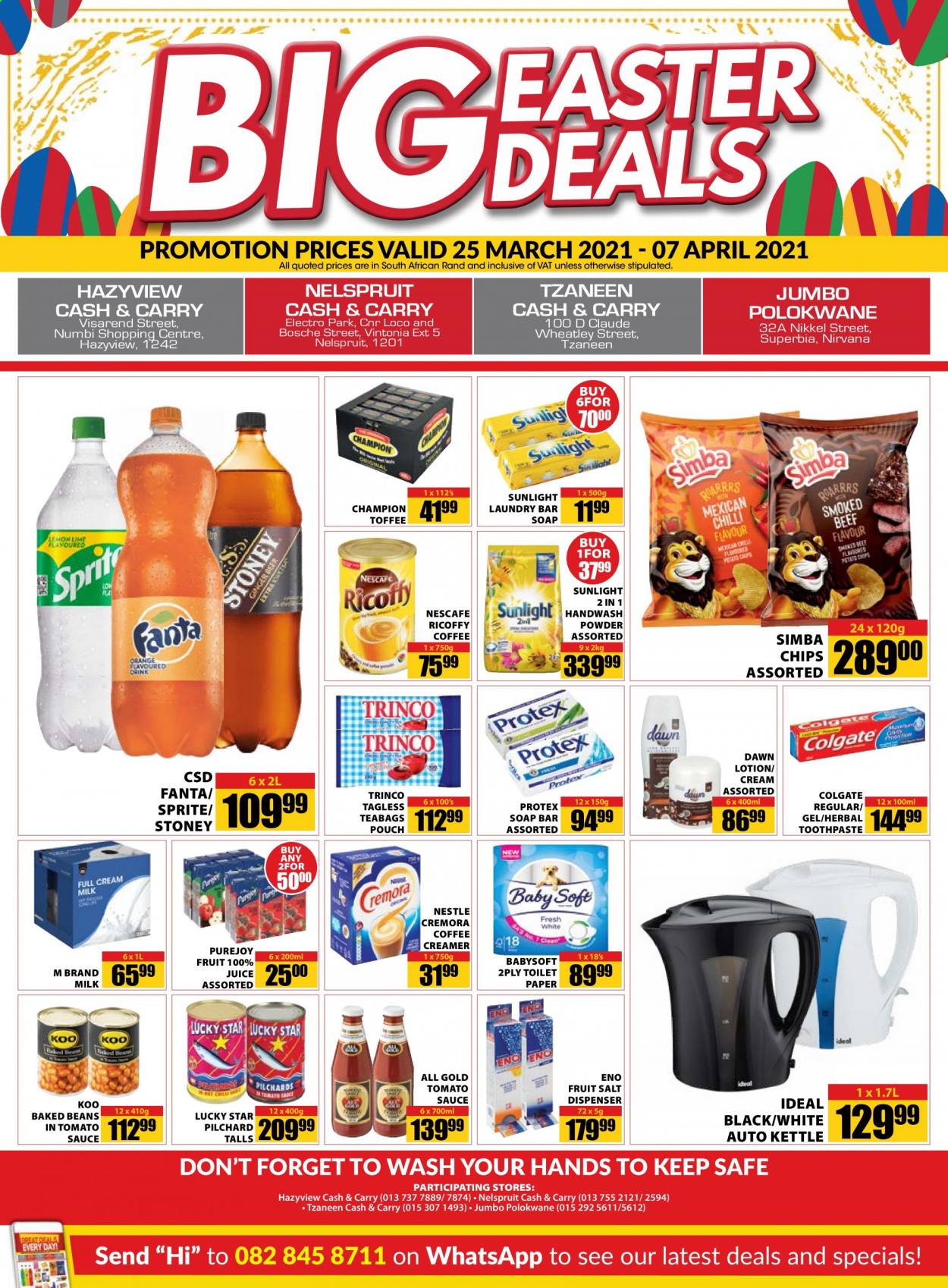 Jumbo Cash & Carry specials - 25/03/2021 - 07/04/2021. Page 1