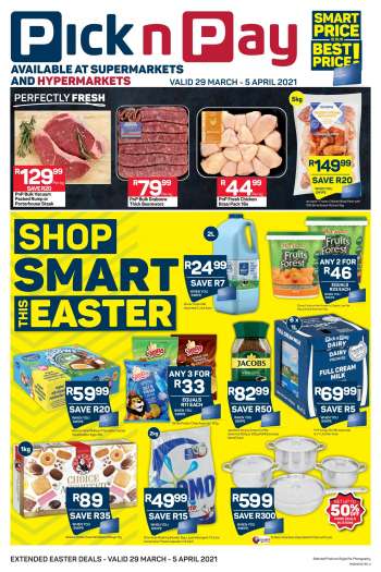Pick n Pay catalogue  - 03.29.2021 - 04.05.2021.