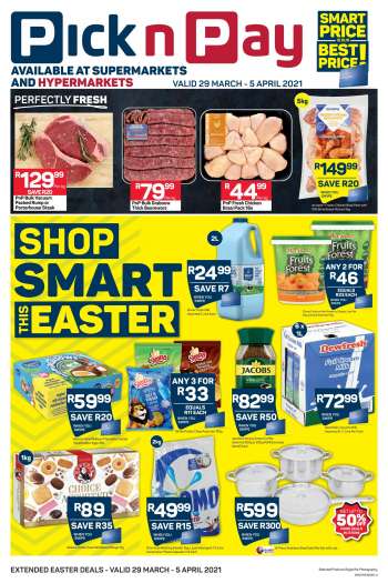 Pick n Pay catalogue  - 03.29.2021 - 04.05.2021.