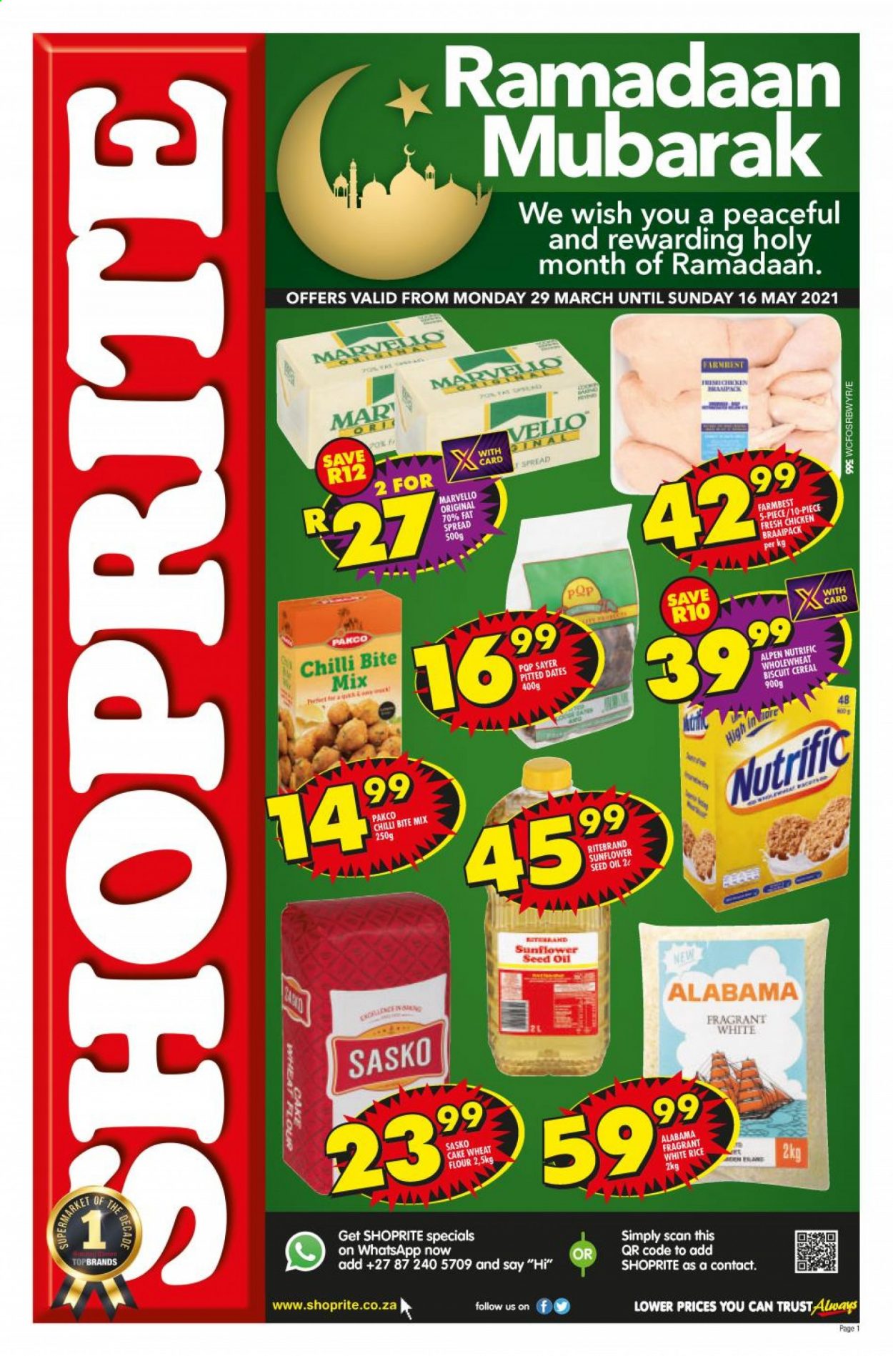 Shoprite specials - 29/03/2021 - 16/05/2021. Page 1