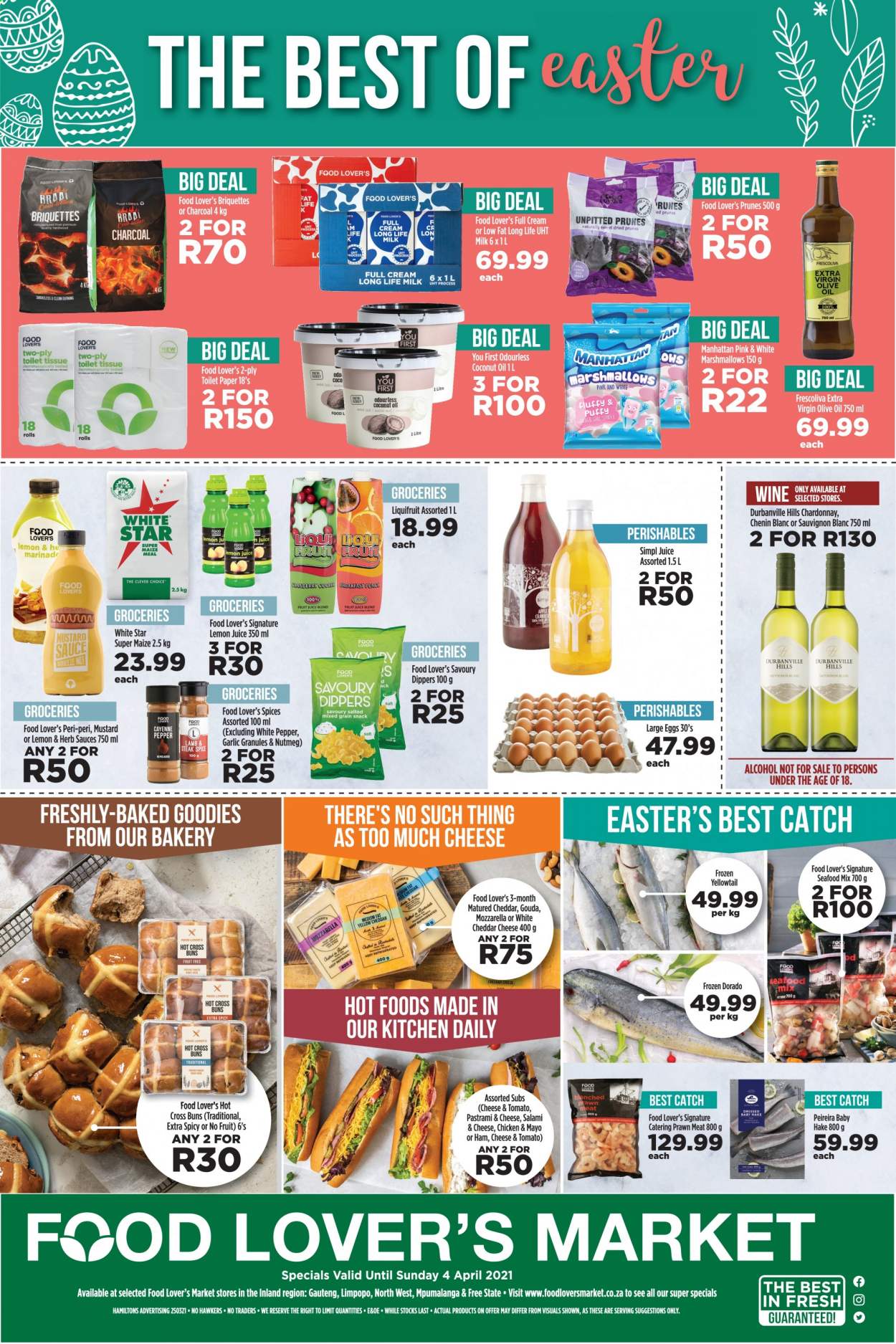 Food Lover's Market specials - 30/03/2021 - 04/04/2021. Page 1