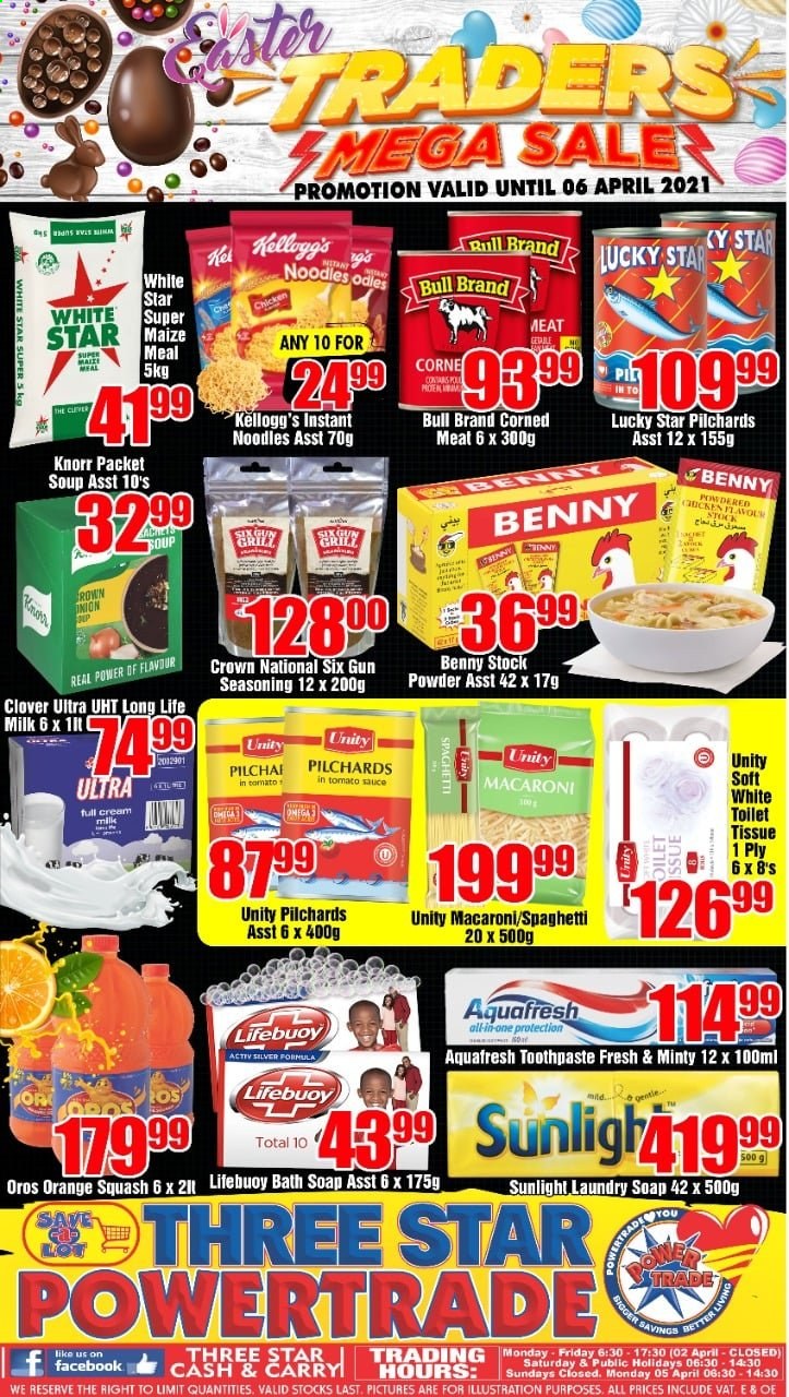 Three Star Cash and Carry specials - 30/03/2021 - 06/04/2021. Page 2