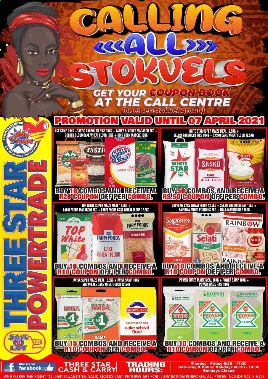 Three Star Cash and Carry specials - 24/03/2021 - 07/04/2021. Page 1