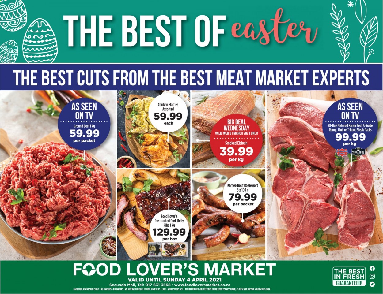 Food Lover's Market specials - 31/03/2021 - 04/04/2021. Page 1