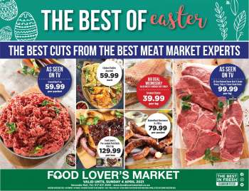 Food Lover's Market catalogue  - 03.31.2021 - 04.04.2021.