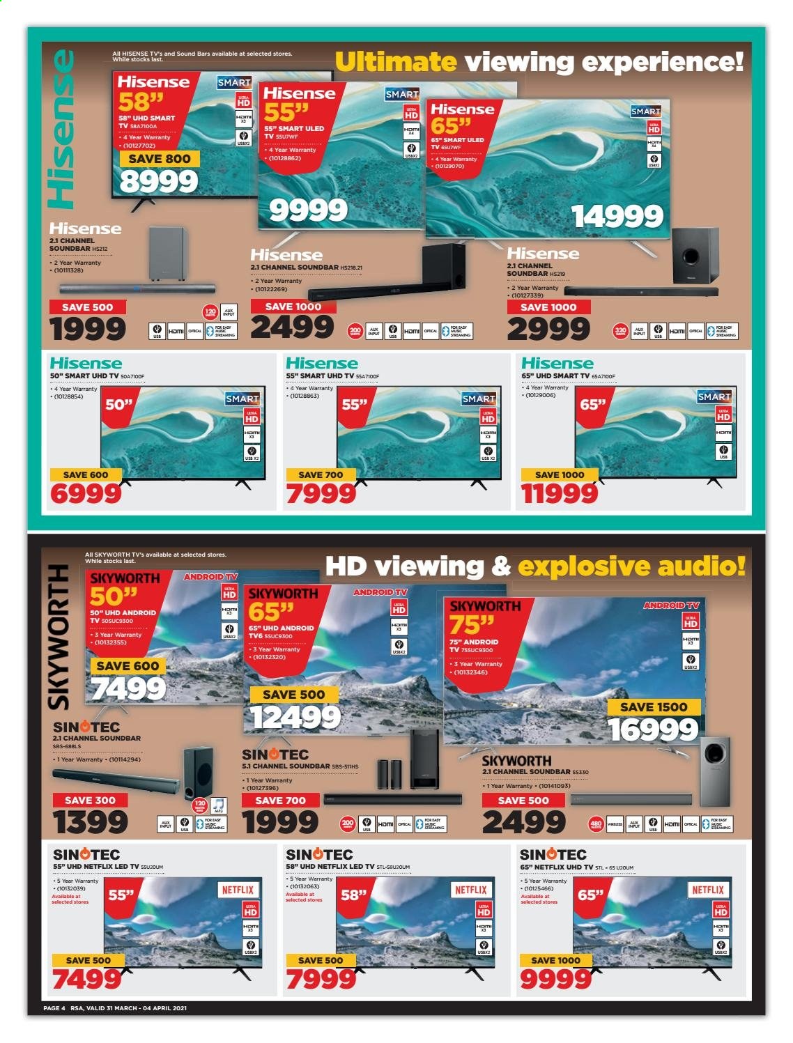 HiFi Corp specials - 31/03/2021 - 04/04/2021. Page 4