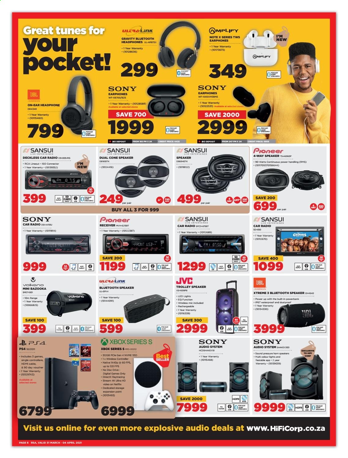 HiFi Corp specials - 31/03/2021 - 04/04/2021. Page 6