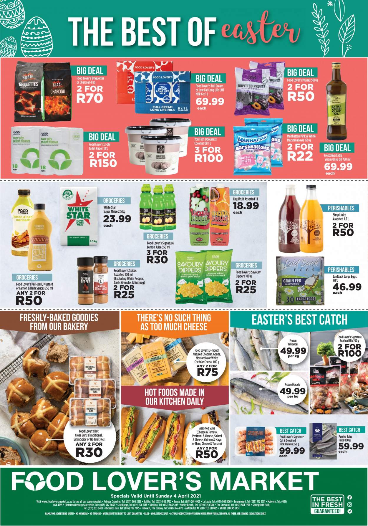 Food Lover's Market specials - 31/03/2021 - 04/04/2021. Page 1