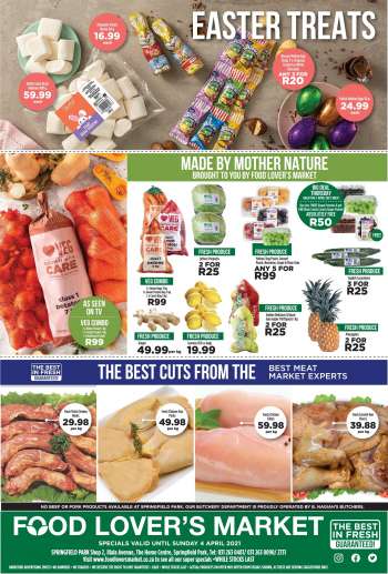 Food Lover's Market catalogue  - 03.31.2021 - 04.04.2021.